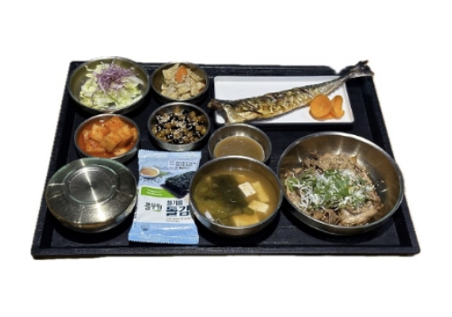 돼지불고기 고등어구이반상