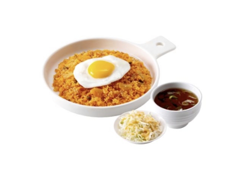 김치볶음밥(계란후라이)