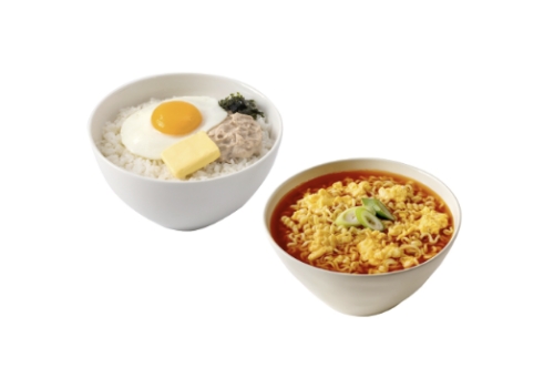 참치버터계란밥 라면세트