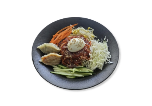 쫄면과 찐만두