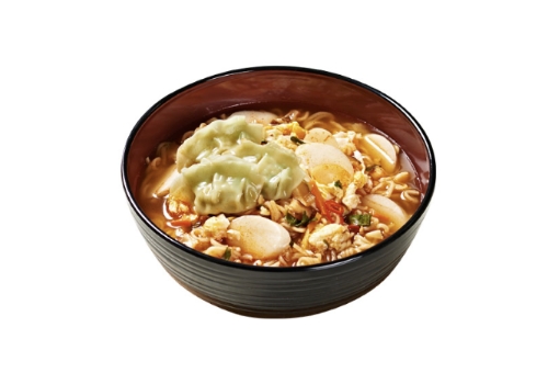 떡만두 라면