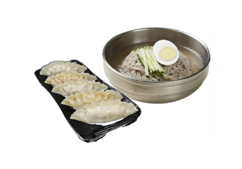 물냉면만두세트